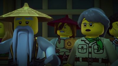 LET'S HOPE IT CAN'T SWIM. - Ninjago: Masters of Spinjitzu