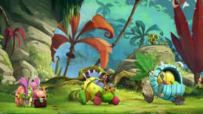 Let's hurry up and get back to Mazu. - Gigantosaurus
