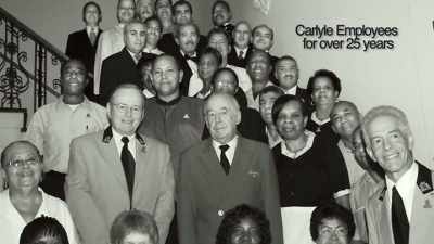 Let's just face it,
the doormen, - Always at The Carlyle