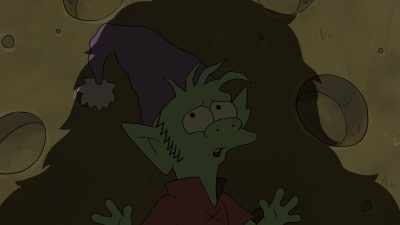 Let's just take a minute and talk
about what we have in common... [screams] - Disenchantment