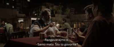 - Let's just talk about...
- Hold on. What are you trying to say? - The Disciple