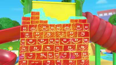 Let's keep building.
It has to be even taller. - CoComelon Lane