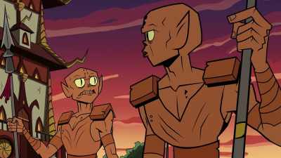 - Let's knock together on three.
- O-Okay. - The Hollow