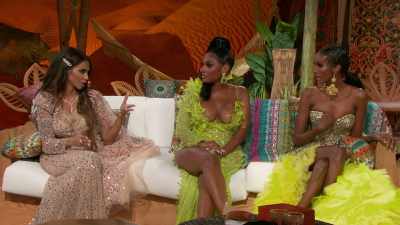 "Let's-let's come
together and show her - The Real Housewives of Dubai