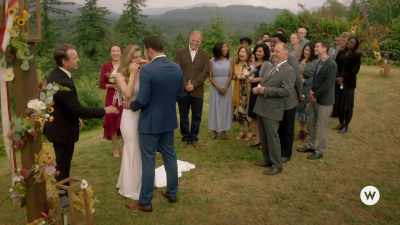 Let's, let's slow down
a minute. Let's... - Wedding of a Lifetime