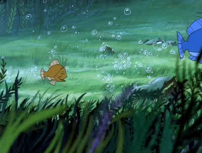 Let's... Let's swim through that tall grass again. It tickles. - The Sword in the Stone