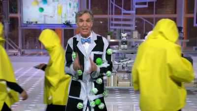 Let's make vaccines cool,
a badge of pride. - Bill Nye Saves the World