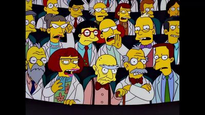 Let's not listen - The Simpsons