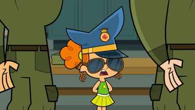 - Let's not make that mistake
again, solider. Dismissed. - Total DramaRama
