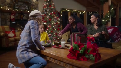 Let's, oh, put this
beside the fireplace - Yuletide the Knot