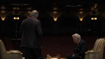 Let's play chess.
Aren't you in the middle - A West Wing Special to Benefit When We All Vote