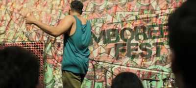 Let's play something.
Some old school hip-hop banger! - Gully Boy