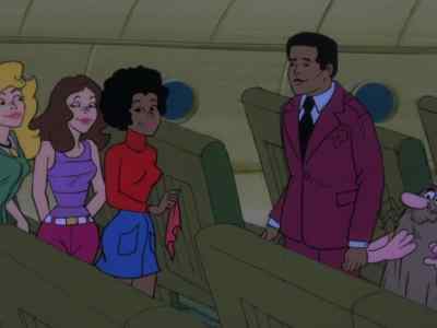 Let's question the passengers and crew. - Captain Caveman and the Teen Angels