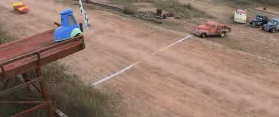 Let`s roll it back do you even want to be out here only two days left, kid we gotta work harder - Cars 3