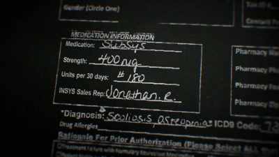 Let's say a doctor just
wrote Subsys for back pain - The Crime of the Century