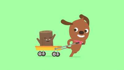 Let's say you're riding
On a sunny day - Sago Mini Friends