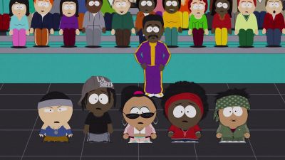 ♪ Let's see you dance, sucka ♪ - South Park