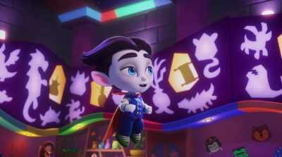 Let's see if this magical classroom
can handle my awesome moves! - Super Monsters: The New Class