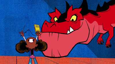 Let's show this suckah,
who his messing with! - Marvel's Moon Girl and Devil Dinosaur