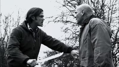 - Let's split up, look for them.
- It's too late. - Supernatural