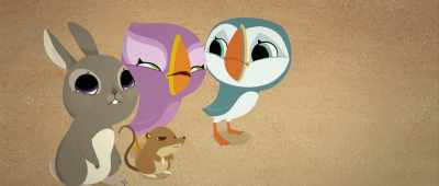 -Let's split up! Marvin!
-Marvin! Marvin? - Puffin Rock and the New Friends