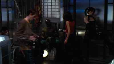 Let's split up and set the charges.
Who's got the remote? - Jason X