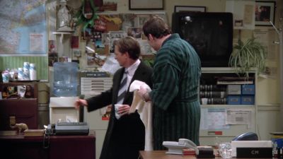 Let's stand. - Spin City