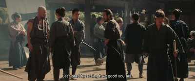 Let's start by seeing how good you are. - Rurouni Kenshin: The Beginning
