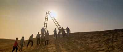 Let's start the work.
Bring your tools, your wheelbarrows, - Unknown: The Lost Pyramid