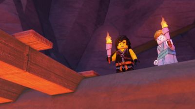 Let's take the other tunnel. - Ninjago: Masters of Spinjitzu