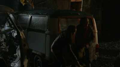 Let's take these off
so we don't. - Amityville Scarecrow 2