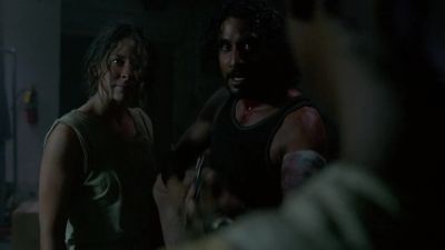 Let's take her upstairs. - Lost
