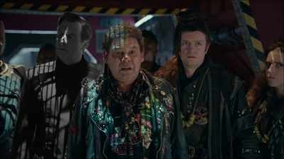 Let's test these scriptures now,
shall we...Sister? - Red Dwarf: The Promised Land