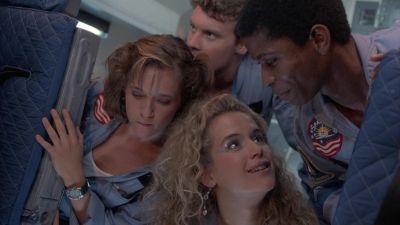 Let's think Where are we gonna get more oxygen - SpaceCamp