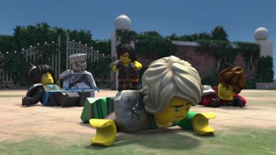 Let's try that again, - Ninjago: Masters of Spinjitzu