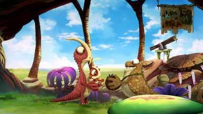 Let's try my latest invention. RoarSaurus! - Gigantosaurus