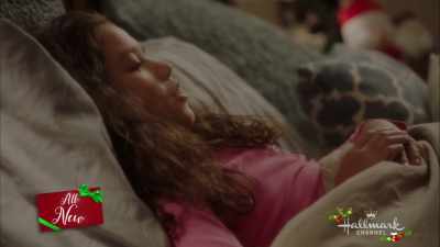 Let's tuck you in, cute. - Enchanted Christmas
