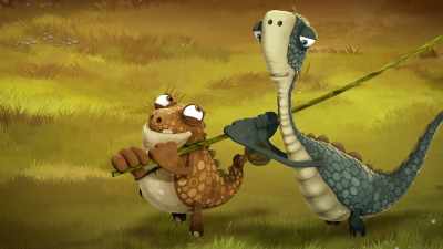 Let's use the same hole
Ayati's capsule was in. - Gigantosaurus