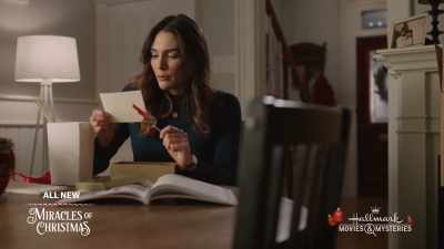 "Letters aplenty,
only seven for me, - Unlocking Christmas