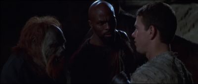 Letting him go No He'll ride with us - Planet of the Apes