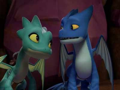 Leyla will find the others
and be back anytime. - Dragons: Rescue Riders