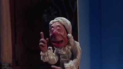  ""lf the sandman comes
 And his sack he unties - Tom Thumb