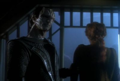 Lf you're lying, shape-shifter... - Star Trek: Deep Space Nine