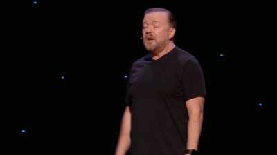 Liam Neeson. Now, - Ricky Gervais: SuperNature