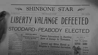 Liberty Valance defeated - The Man Who Shot Liberty Valance