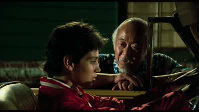 Just remember license never replaceeye ear and brainWhat's the matterI'm just scared You know the tournament and everythingYou remember lesson about balanceLesson not just karate onlyLesson for whole lifeWhole life have a balanceeverything be betterYeah I - The Karate Kid