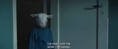Lie down with me while I fall asleep. - Lamb