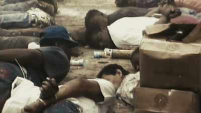 LIE FACE DOWN ON
THE GROUND, NIGGER." - LA 92