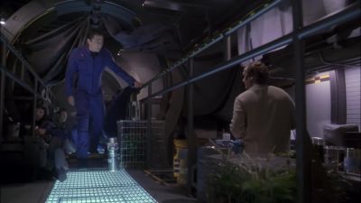 Lieutenant are you passing through - Star Trek: Enterprise