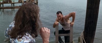 Lieutenant Dan what are you doing here - Forrest Gump
